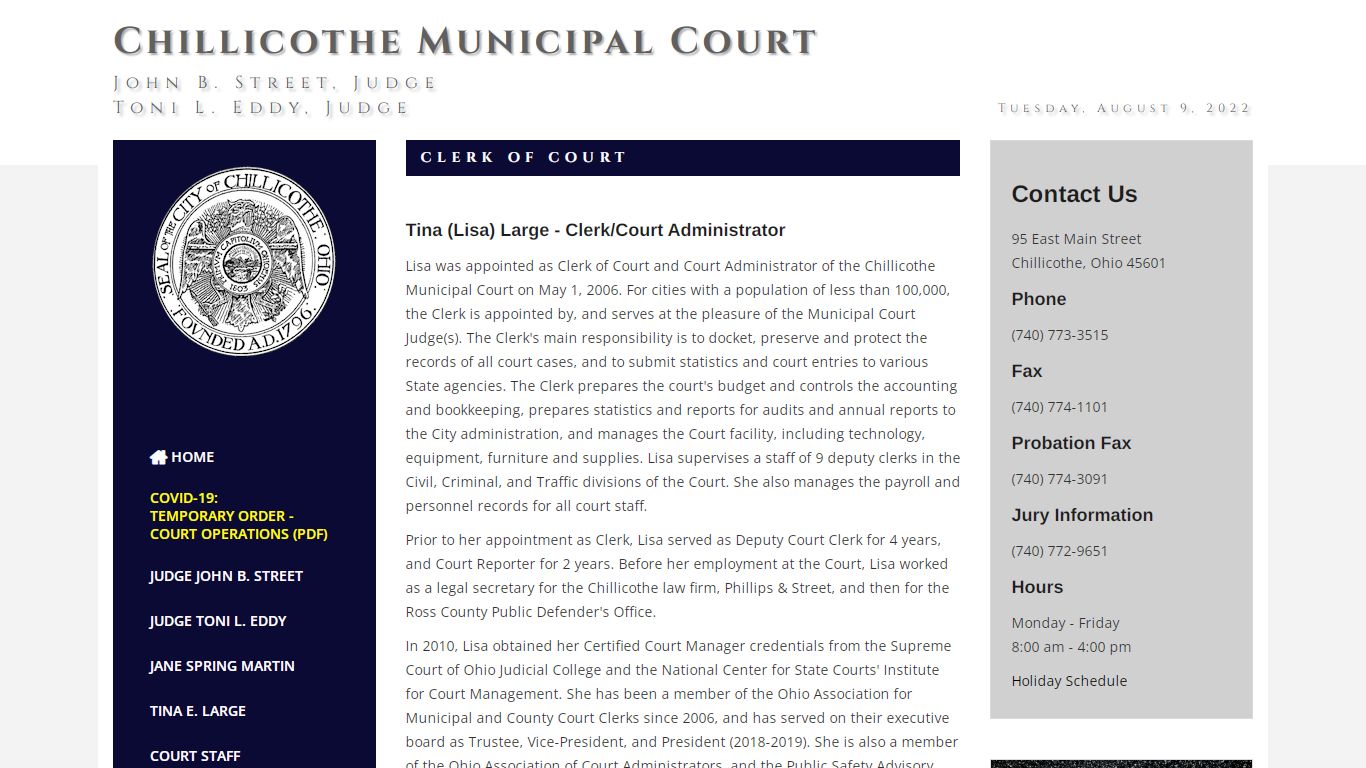Chillicothe Municipal Court